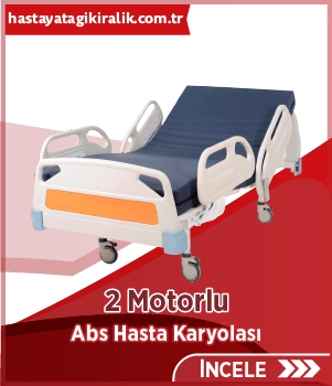 2 Motorlu ABS Hasta Karyolası
